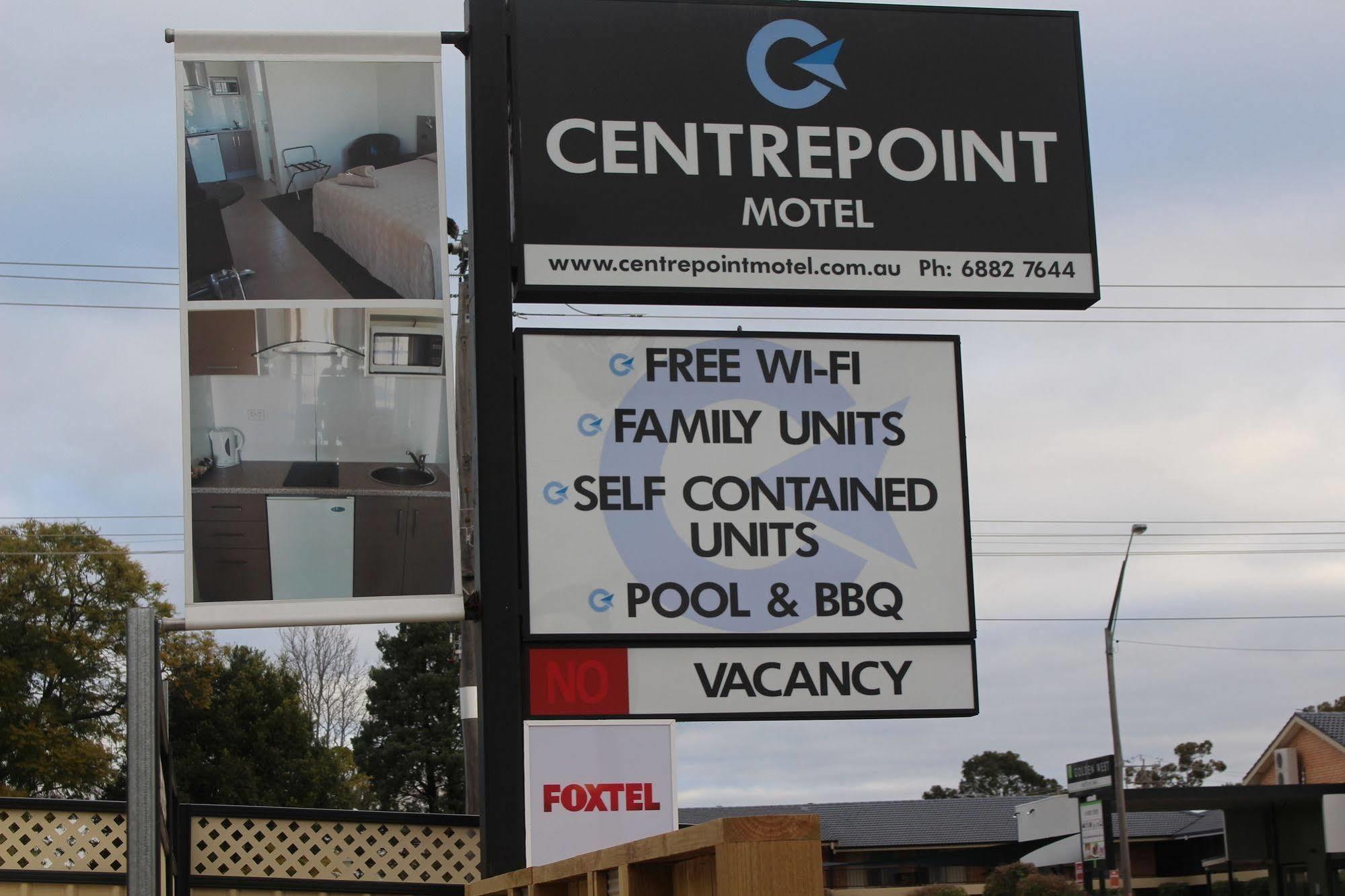 Centrepoint Motel Dubbo Exterior foto